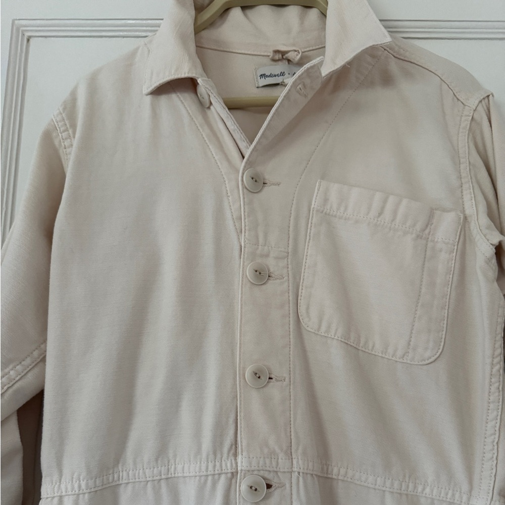 Madewell x As Ever Vintage-Inspired Coveralls Jumpsuit – Cloud Lining XS - Picture 8 of 8